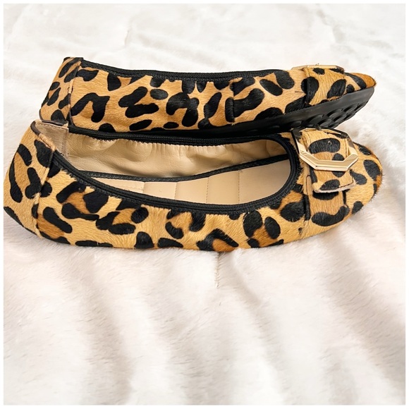 Me Too Leopard Print Ballerina Flats 7 - Picture 3 of 13